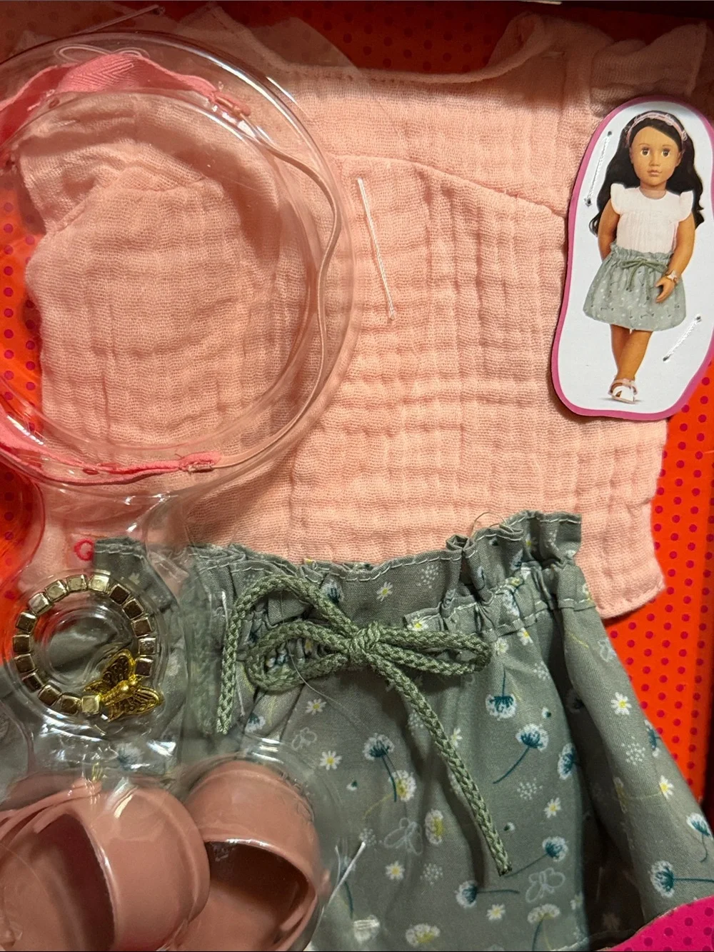 Our Generation All Aflutter Butterfly Outfit Fit American Girl My Life 18” Dolls